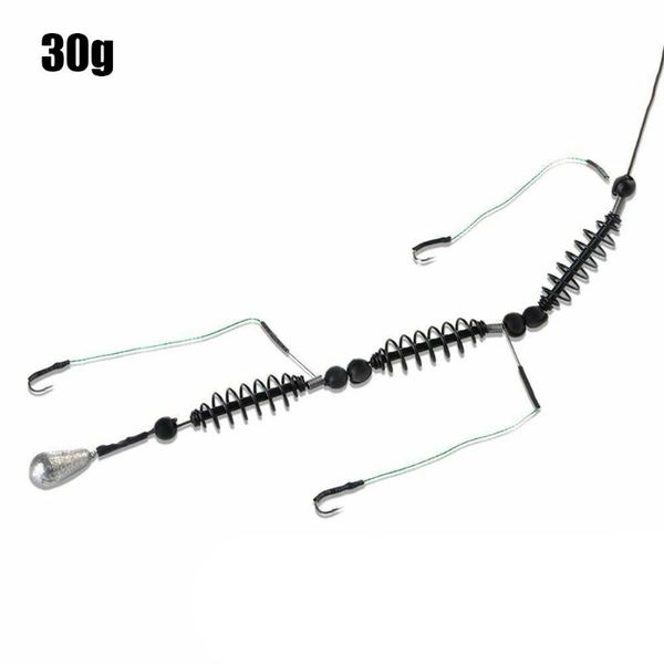 

fishing hooks artificial bait cage set hook ready tackle tied durable practical