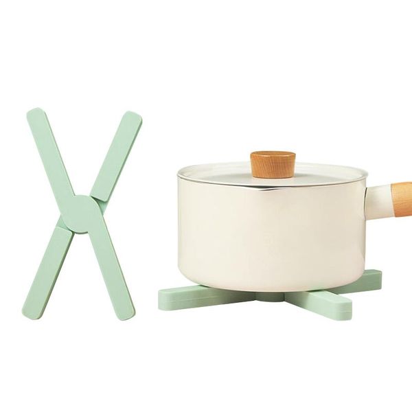 

table runner folding silicone placemat adjustable mat kitchen pot heat insulated dish holders gadgets