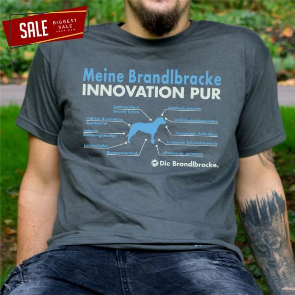 

sale brandlbracke innovation awards funny t-shirt  parts list bracken, White;black