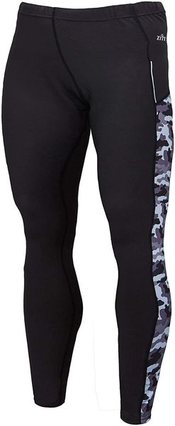 

men's pants zity summer men clothing athletic for running outdoor sports leggings camo-1 s, Black