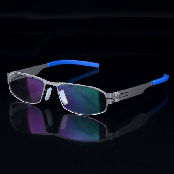 

designer glasses business glasses frames men no screw eyeglasses creative eyewear myopia prescription optical with original box h9vl z0hk, White;black