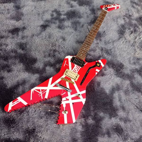 

china made destroyer shark guitar striped series
