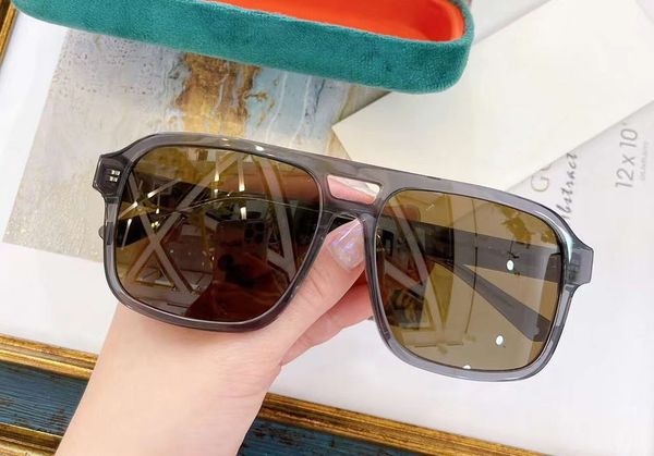 

cool pilot sunglasses 0925 grey brown lens gafas de sol men fashion shades uv400 protection eyewear with box, White;black