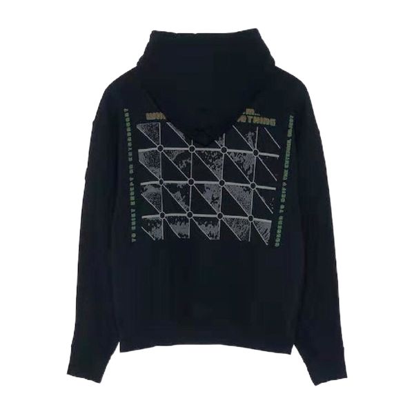 

life cavempt c.e 20aw fashion plaid printed hoodie tbk6, Black