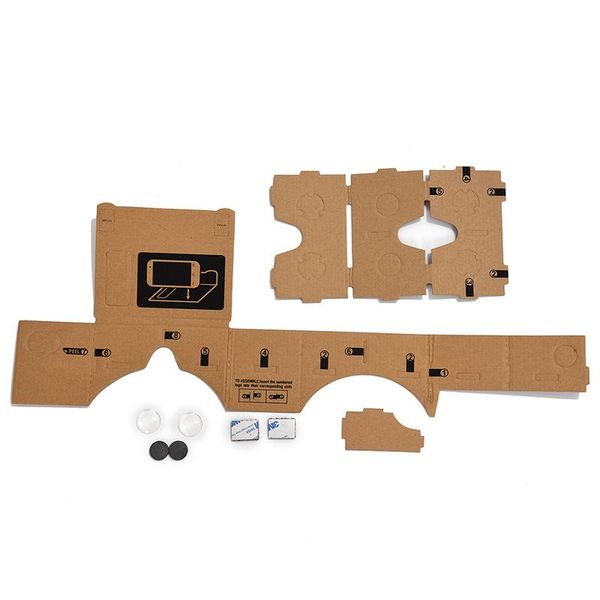 

glasses mobile phone cardboard quality 3d virtual reality