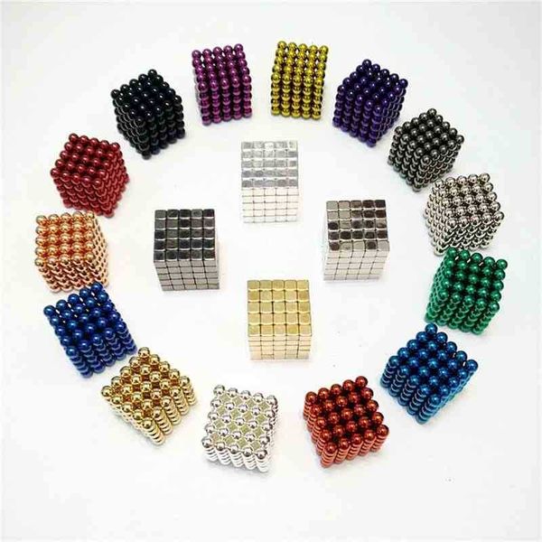 

3 mm5 mm6 mm8 mm color ic ball magic cube leisure puzzle toy magnet