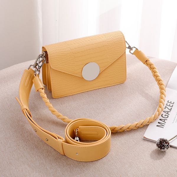 

messenger bags messenger bagsfashion 2021 messenger small square wide strap crocodile pattern women's pu single shoulder bag