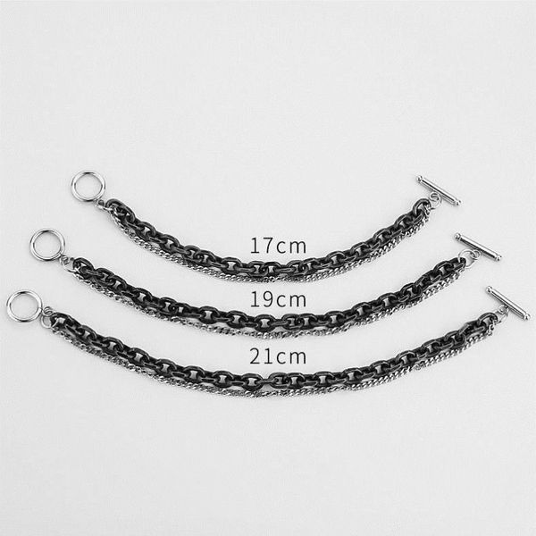 

party favor chrome/hearts bracelet kiro heart does not fade titanium steel girlfriends men's w fashion personalized cool
