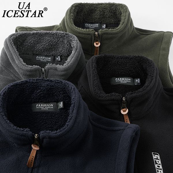 

s-5xl large men's wear, polar casual windproof vt, warm coat, winter et, new in spring 2021, Black;white