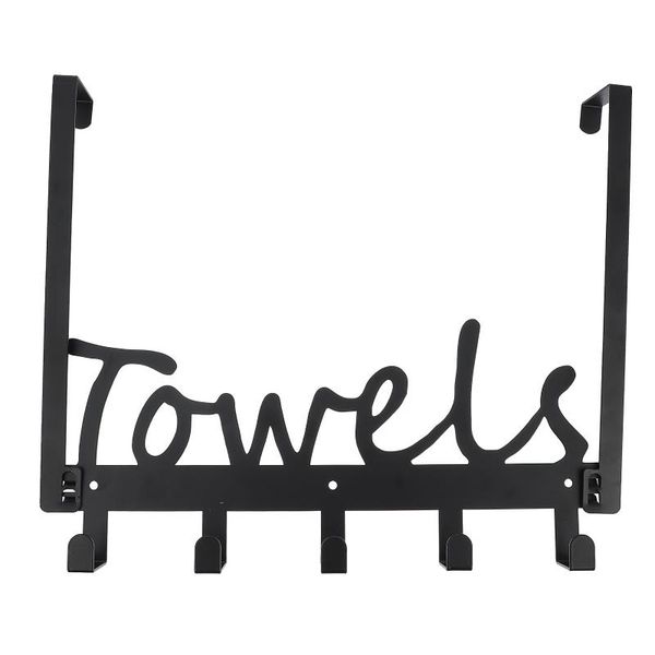 

hooks & rails 1pc punch iron storage rack hanging hole back door