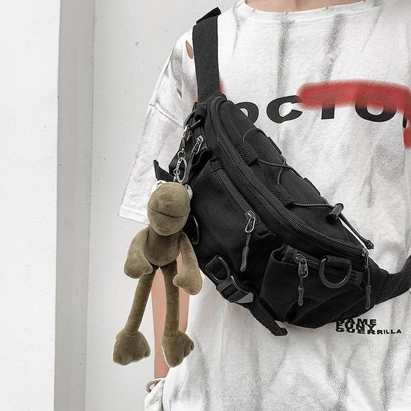 

cross body functional wind tooling bag men's and women's small chest
