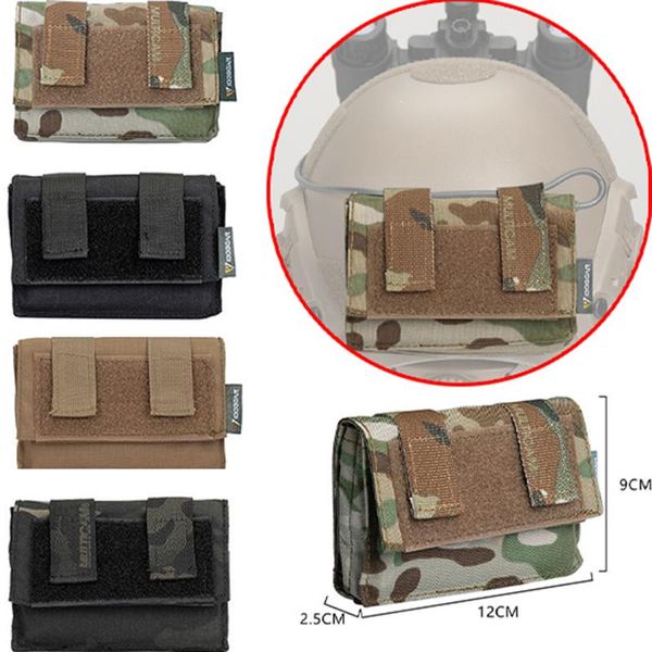 

cycling helmets box style tactical helmet special battery bag accessories back