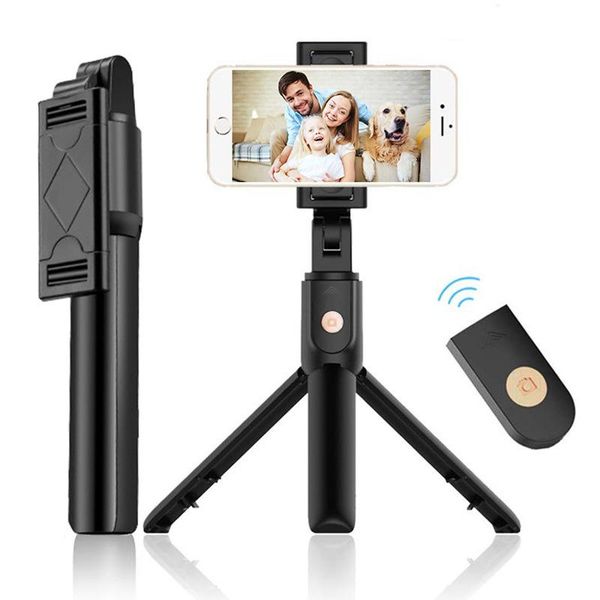 

selfie monopods k07 cross-border bluetooth stick with tripod detachable remote control portable flexible