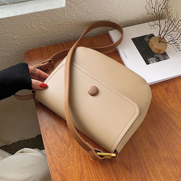 

shoulder bags niche design senior retro bag 2021 female autumn messenger fashionable -selling square width: 24.5cm