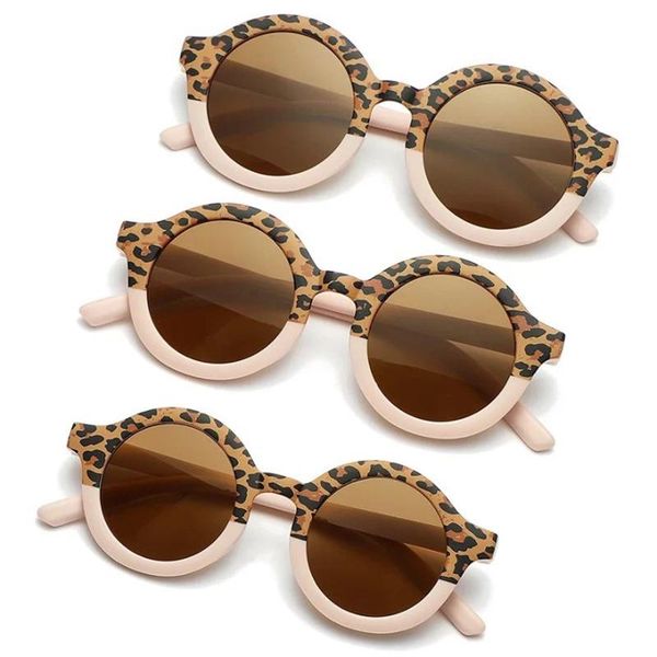 

sunglasses round parent-child retro children pc father-son mother-daughter picnic glasses brand uv400, Blue