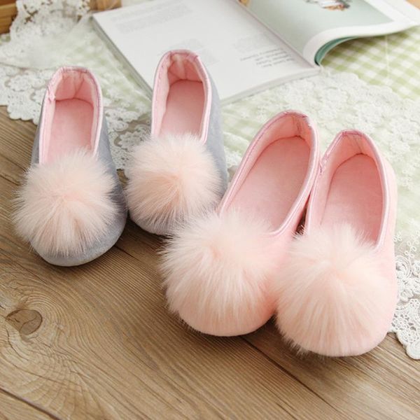 

slippers women indoor wear shoes home sweet looking two colors spring autumn fashion style comfortable, Black