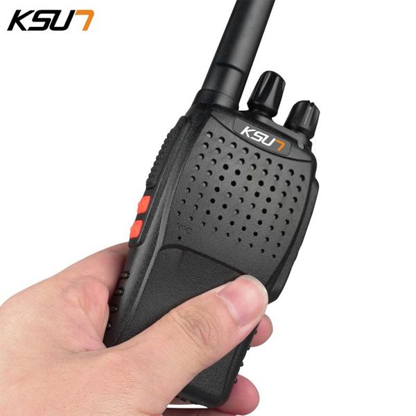 

walkie talkie 1pcs ksun est two way radio uhf 400-470mhz 16channels transceiver for ham el driver baofeng