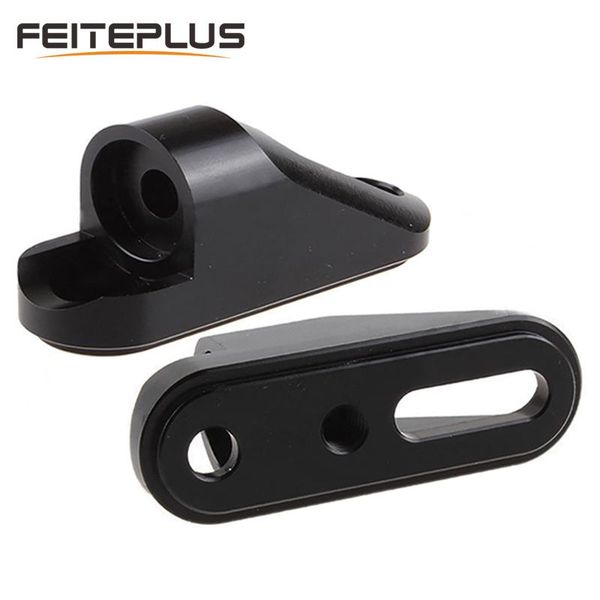 

2x cnc motorcycle rear mirror base extension bracket universal motorbike mirrors adapter parts for dirt pit bike atv