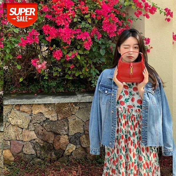 

jianni's rose garden"" is too pgenic and playful red floral pleated heavy-duty dress #uq99, White;black