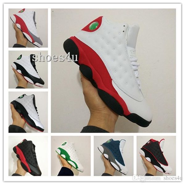 

(with box) wholesale new mens basketball shoes 13 low bred jumpman running mens sports shoe for sale size 41-47