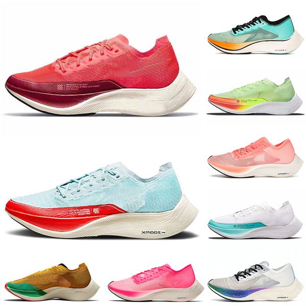 

zoomx vaporfly next% 2 athletic jogging running shoes women men blue ribbon sports black and gold neon be true sporty red hyper jade trainer
