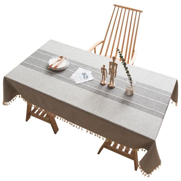 

table cloth european style cotton linen for rectangle tablecloth wedding parting tv dinning decoration cover
