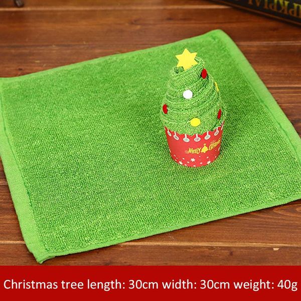 

towel cotton christmas festival decoration cute creative snowman towels santa claus