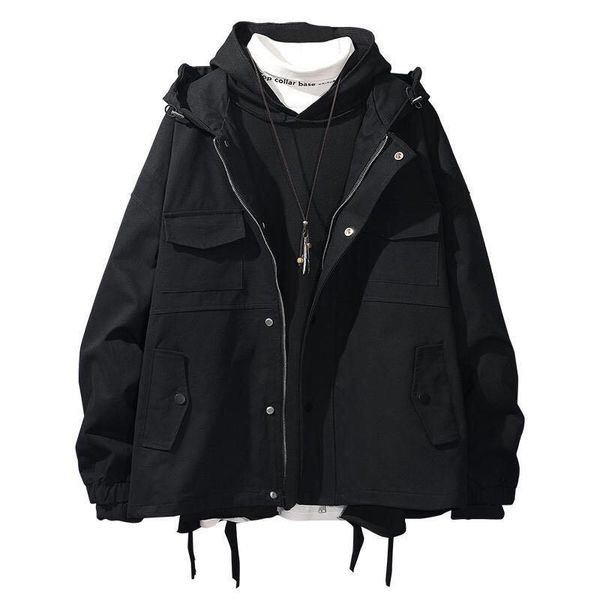 

men's jackets 2021 mens and coats streetwear bomber jacket men windbreaker fashions clothes male for, Black;brown