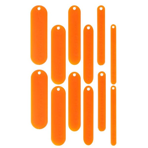 

fishing accessories 12pcs sewing net repair knitting tool needle shuttle