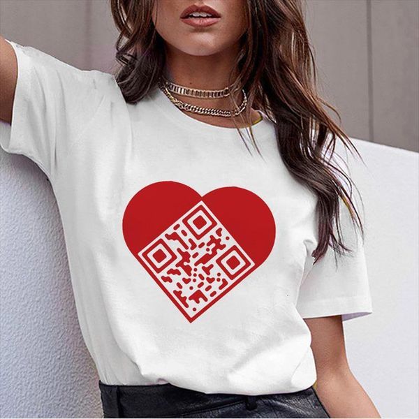 

short sleeve summer girls mens fashion i love you simple men and women, White;black