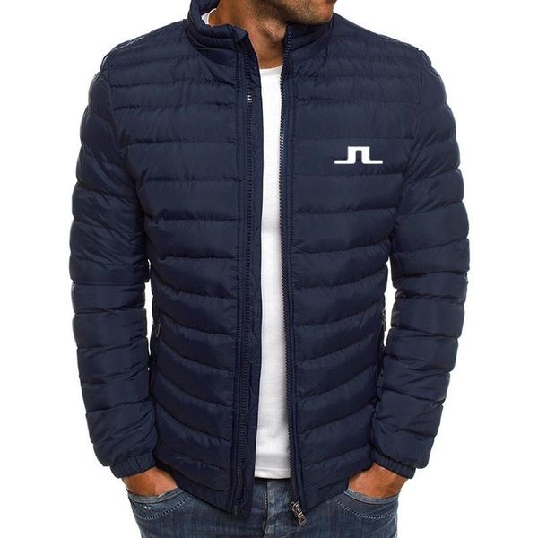 Herrenjacken Golf Markenjacke Sanfter Reißverschluss Mantel Herbst Winter Daunensport Lässige trendige Herrenbekleidung Outwear M-4XL Mann