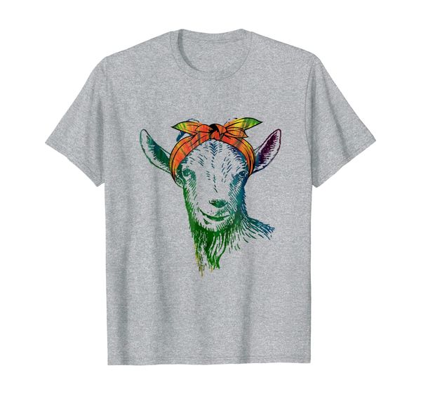

cute goat t-shirt for woman. perfect gift, White;black