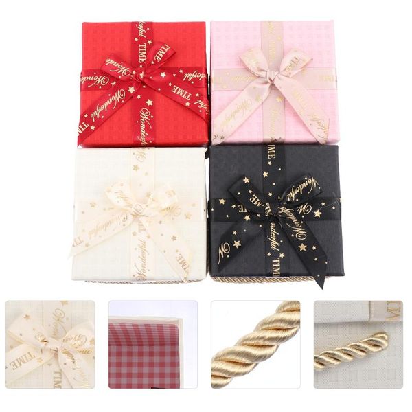 

gift wrap 4pcs christmas box bags candy party favor wrapping