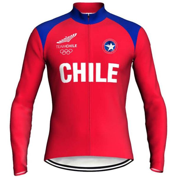 

racing jackets chile style long cycling jersey mtb jacket shirt mountain race clothing classic for wear road motocross ride pro bike sport t, Black;red