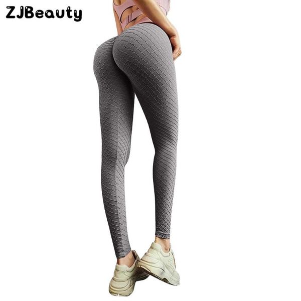

yoga outfits high waist push up sport women solid fitness running pants gym tight trousers#g4, White;red