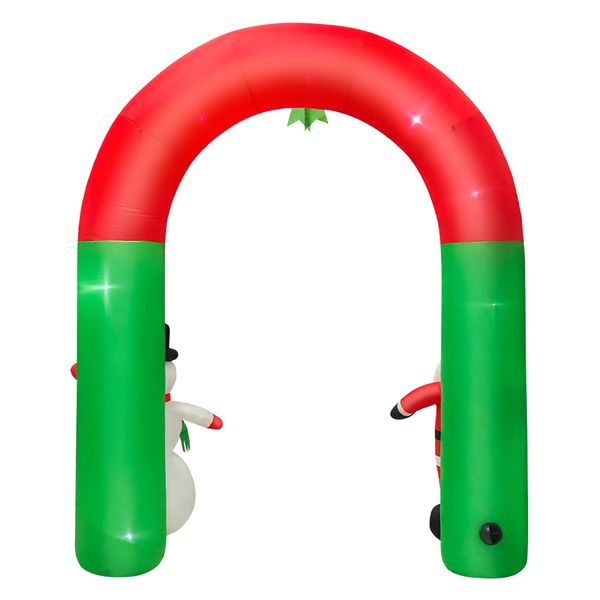 

outdoor decoration inflatable santa claus snowman inflatable garden yard archway halloween christmas ornaments xmas new year toy gge1872