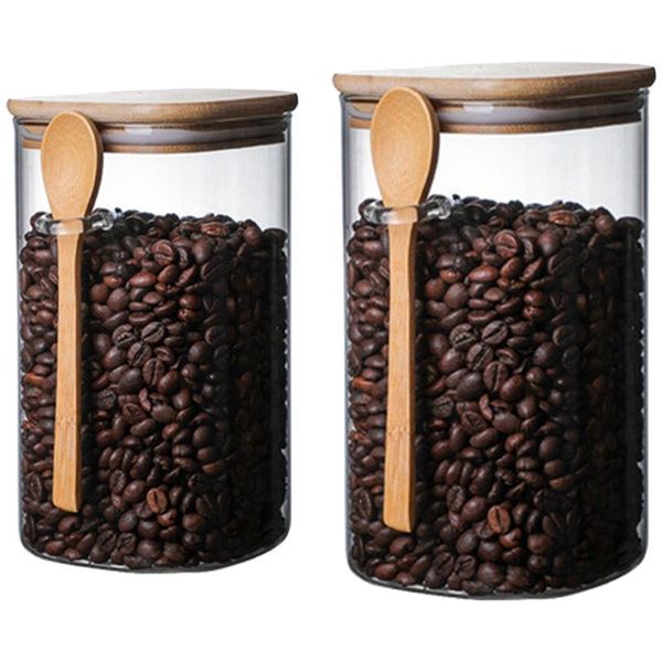 

pcs sealed jar storage tank condiment coffee beans kitchen supplies sugar bottle,1200ml l & 1000ml m bottles jars