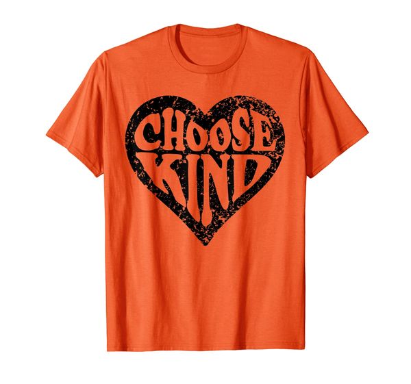 

Choose Kind Distressed Heart Anti Bullying Unity Day T-Shirt, Mainly pictures