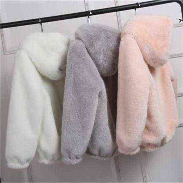 

korean rabbit fur coat for women haining autumn and winter warm mink grass 211207, Black
