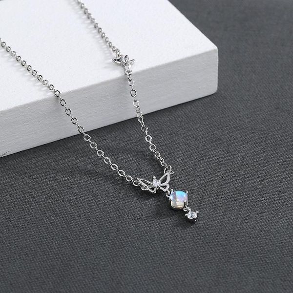 

pendant necklaces arora necklace exquisite hollow butterfly charm choker jewelry gift for women yp8370, Silver