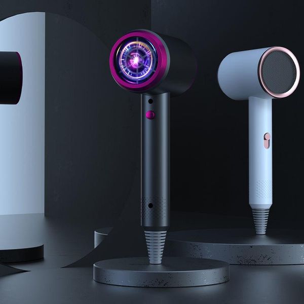 

electric hair brushes dryer household blue light negative ion cold and air control stepless variable speed styling