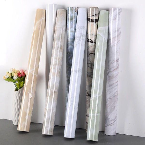 

wallpapers marble self adhesive wallpaper removable kitchen oil proof wall sticker table lining contact paper