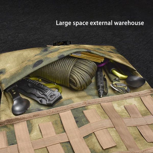 

outdoor bags picnic camping hiking hanging storage bag waterproof oxford fabric tableware organizer supplies