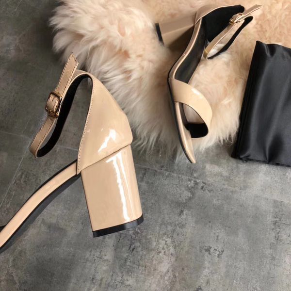 

classic design women sandals luxury new fashion gladiator designer street popular summer and fall party focus outdoor shoes high 6cm work mu, Black
