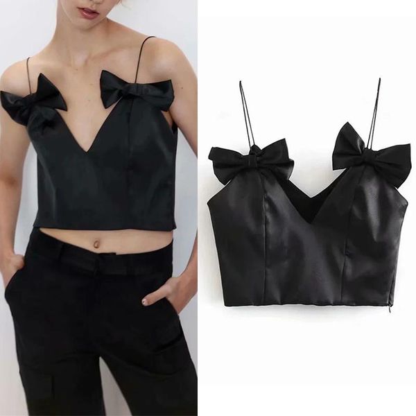

women's tanks & camis summer tube woman clothes off shoulder crop women solid color fashion vintage harajuku camisole, White