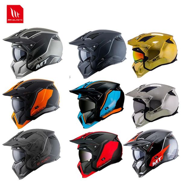 

original mt helmet motorcycle streetfighter full face &half motorcross accessories men & women helmets