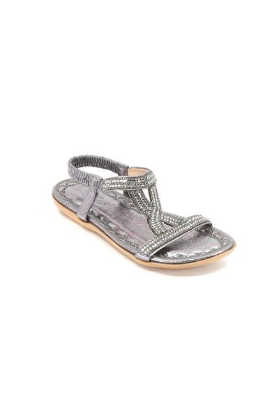 

sandals women's gray, Black