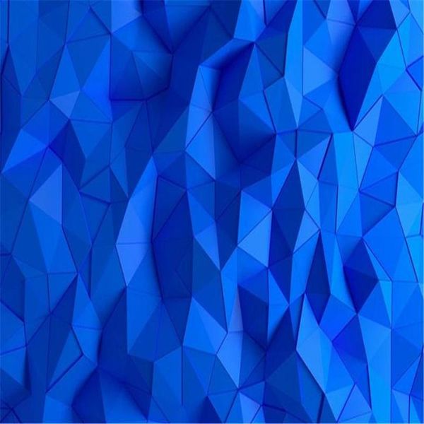

blue geometric wallpapers simple modern abstract 3d stereo tv background wall