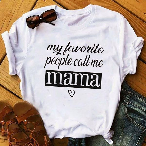 

women's t-shirt day ladies graphic female womens tee t shirt t-shirts women 2021 mama letters gift fashion mom lady mother, White