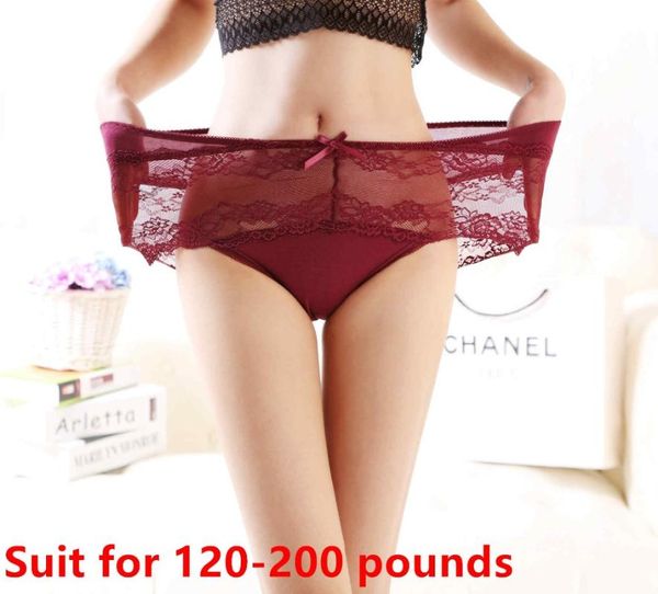 

high waist large size panties women underwear lace transparent big plus briefs female underpants lingerie xxxl xxxxl women's, Black;pink